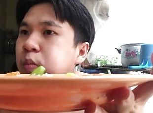 EATING MY MOTHER COOKING PART 43