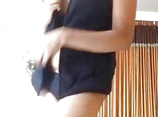 Hot slutty Indian girl friend strip