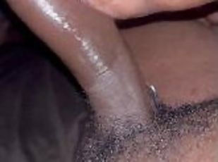 EBONY BBW HEAD DEMON ???? Girlfriend gives the best Sneaky BLOWJOB after Boyfriend leaves for Work