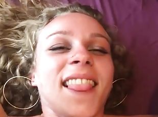 Double penetration for a cuck whore wife - POV interracial threesome