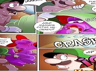 Luigi se ve a follarse a todas las chicas del reino de Bowser para salvar a la princesa