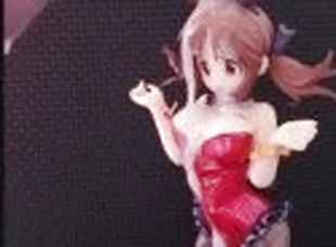 Totokin's big boobs with mass cumshot, bukkake (PVC figure)