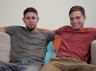 Bareback Fuck For Cute College Boy & First Time Friend!!