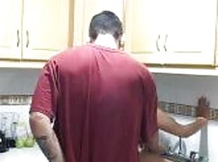 Student gets fucked after college in her kitchen