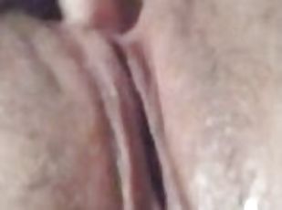 Daddy gave me a creampie so i played in it and gave myself a 2nd orgasm