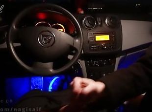 Cute Twink Femboy Sucks Daddys Cock In Car - NagisaIf