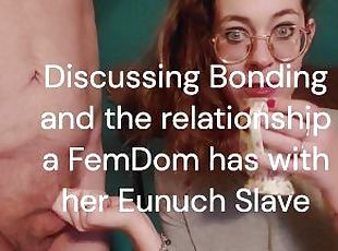 Coffee with a FemDom and Eunuch CFnm