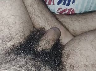 hairy bear cum and armpit