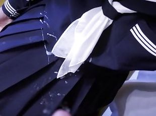 ???????????????? cum onto sailor school uniform Part 2