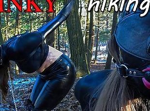 Bondage Hike / Armbinder Strappado / Blindfold / Lovense