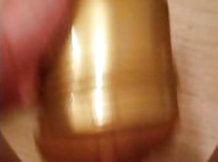 Letting 2 loads of cum out in my fleshlight