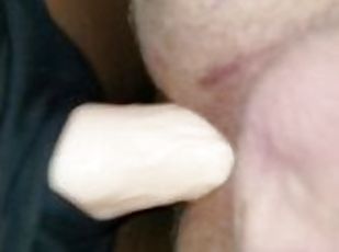the first time being pegged she pounds my ass