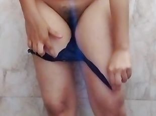 Indian Teen Girl Hot Massage Then Take Bath Sexy Body