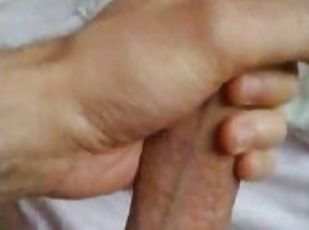 Cumshot from a hot big cock