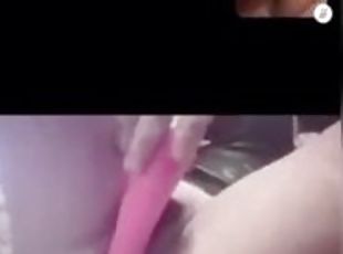 pelancapan, amateur, perempuan-jelita, zakar-besar, milfs, webcam, solo, rambut-perang, zakar