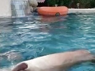 Masturbare (Masturbation), Amatori, Latina, Sperma, Piscina, Solo, Bisexual