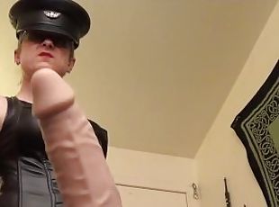 Trans Dominatrix Whipping Your Cock POV JOI