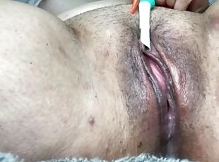 Close up real female orgasm strong contractions. Bet you can’t pull out
