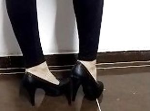 My sexy panties over heels