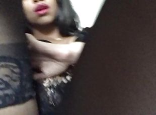 ASMR - Kissing You - Black Stockings - EbonyLovers