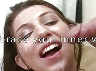 SISSY CUM EATING COMPILATION MOTIVATION HD