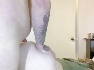 fitta-pussy, amatör, cumshot, milf, samling, par, rödhårig, sprut, vacker-pretty, tatuering