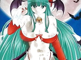 Morrigan Aensland (Darkstalkers) Cum Tribute SOP 5