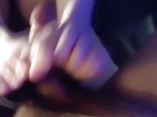 French pedicure footjob with massive cumshot