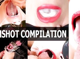 Cumshot Compilation - Best Facial Cum in Mouth and Swallow