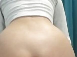 home video with my phat ass babe / cum on ass