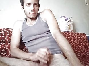 Gergely Molnar - Handjob with big cock