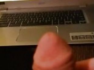 Wife learns that I love a nice dick to play with.  Next vid, sucking dick online.