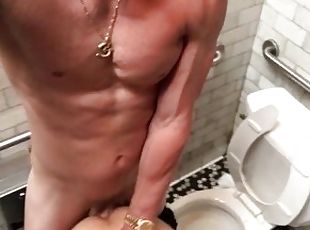 Big C Fucks Fan In Bar Bathroom During LA Pride
