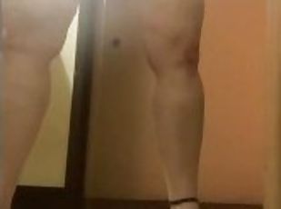 berambut, kencing, amateur, matang, milfs, ibu, perempuan-besar-and-gemuk, gempal, semula-jadi, solo