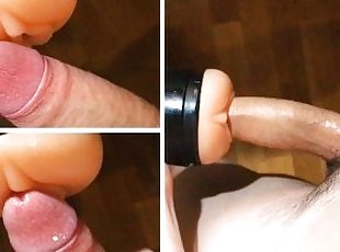 Guy Fucks His Toy Very Hard And Watching Gay Porn While Parents Are Away
