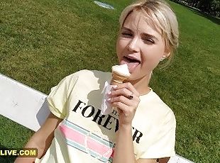 Sassy Stepsis Wants More Than Ice Cream  Lika Star is Obsessed with Creampies - Part 1