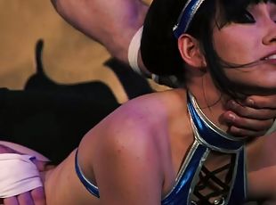 Johnny cage fucks aria alexander as kitana doggystyle