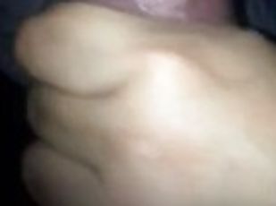 sucking my big cock