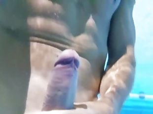 Masturbare (Masturbation), Public, Masturbare, Piscina, Solo, Sub apa