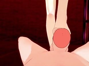 Hentai POV Feet Rise Kujikawa Risette Persona 4