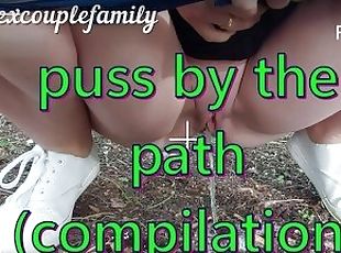 piss by the path (compilation)