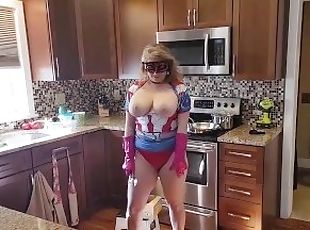 Mature MOMMY Huge Titte MILF Mistress Thursdays Gives a Tour of Her House TOPLESS and ASS Out