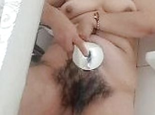 berambut, alat-kelamin-wanita, amateur, dubur, matang, milfs, orang-latina, ibu, perempuan-besar-and-gemuk, mandi-shower