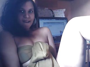 buntut, payu-dara-besar, berambut, pelancapan, amateur, milfs, gadis-indian, gempal, webcam, solo