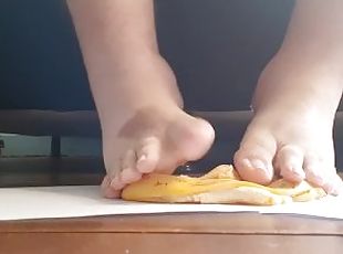 amaterski, bbw, stopala-feet, fetiš, sami, banana