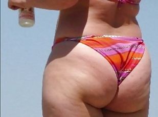 Big Sbbws Cellulite THICK Beach Candid