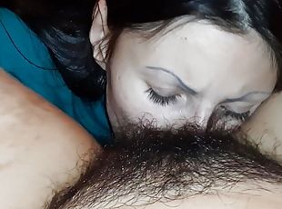 She started sucking and licking my clit and I cum quickly - Lesbian-candys