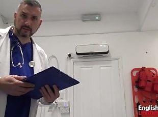 Doctor diagnoses you as chronic masturbator and prescribes a chasity cage for your cock PREVIEW