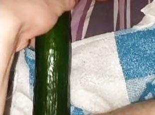 Putting the cum in cucumber