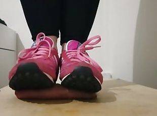 Cock Crush Hard Cum Adidas L.A Trainer